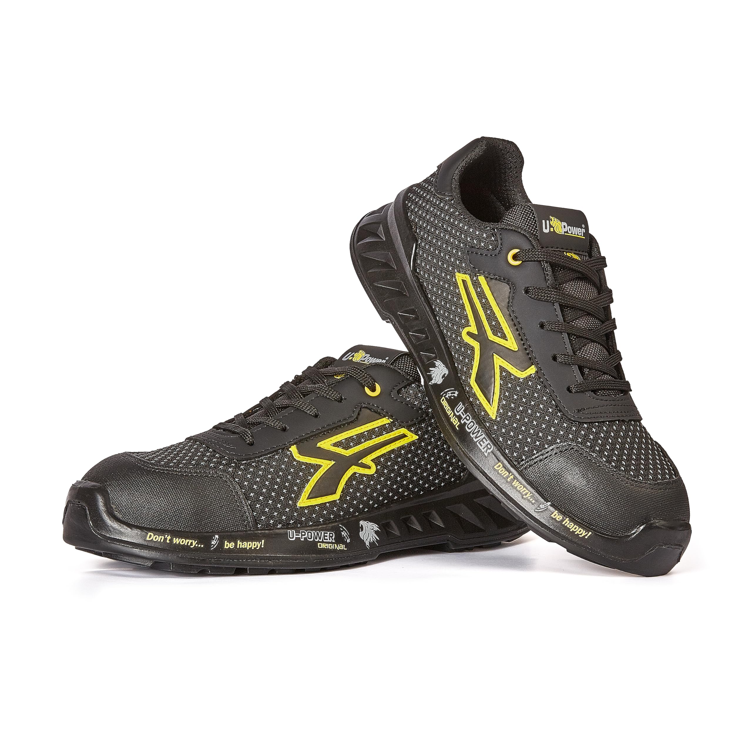 U-POWER | Scarpe Antinfortunistiche Basse Matt S ESD S3S CI FO SR, Puntale Alluminio, Antiperforazione Tessile No Metal