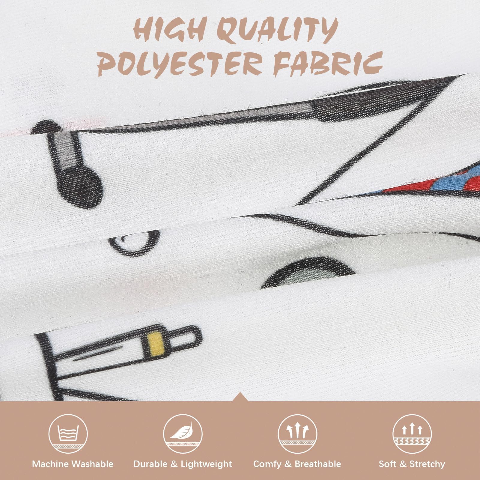 BINGPET Camiseta para perro, con bonito disfraz de médico, camisetas elásticas para perro, chaleco ligero sin mangas, sudadera suave y transpirable para cachorros, ropa para perros pequeños y medianos