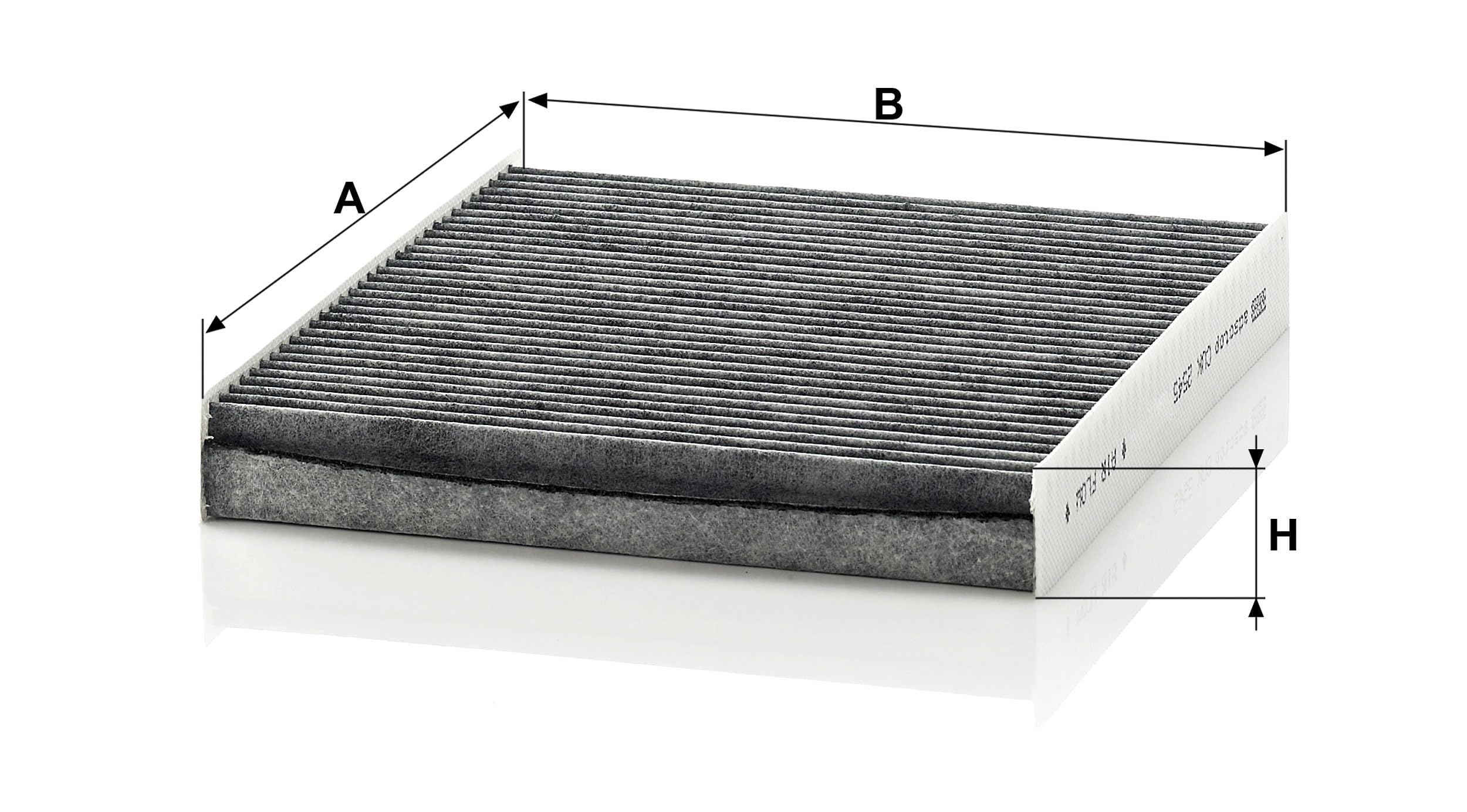 MANN-FILTER CUK 2131 Filtro De Habitáculo Con Carbón Activado – Calidad OE – Protección Contra Partículas, Gases Y Olores – Medidas 216x215x20 Mm