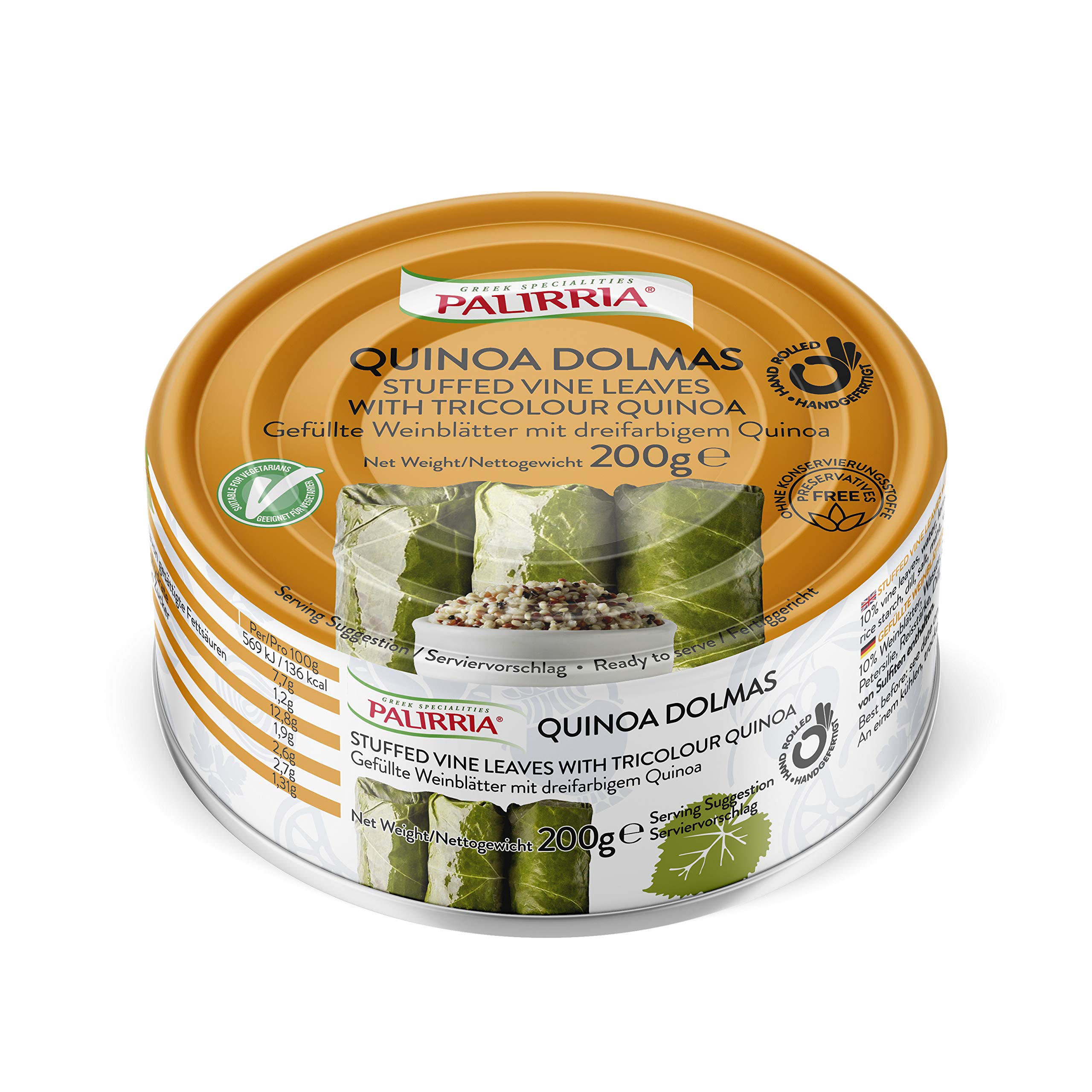 Paliria Weinblätter mit Quinoa, 200 g 9274