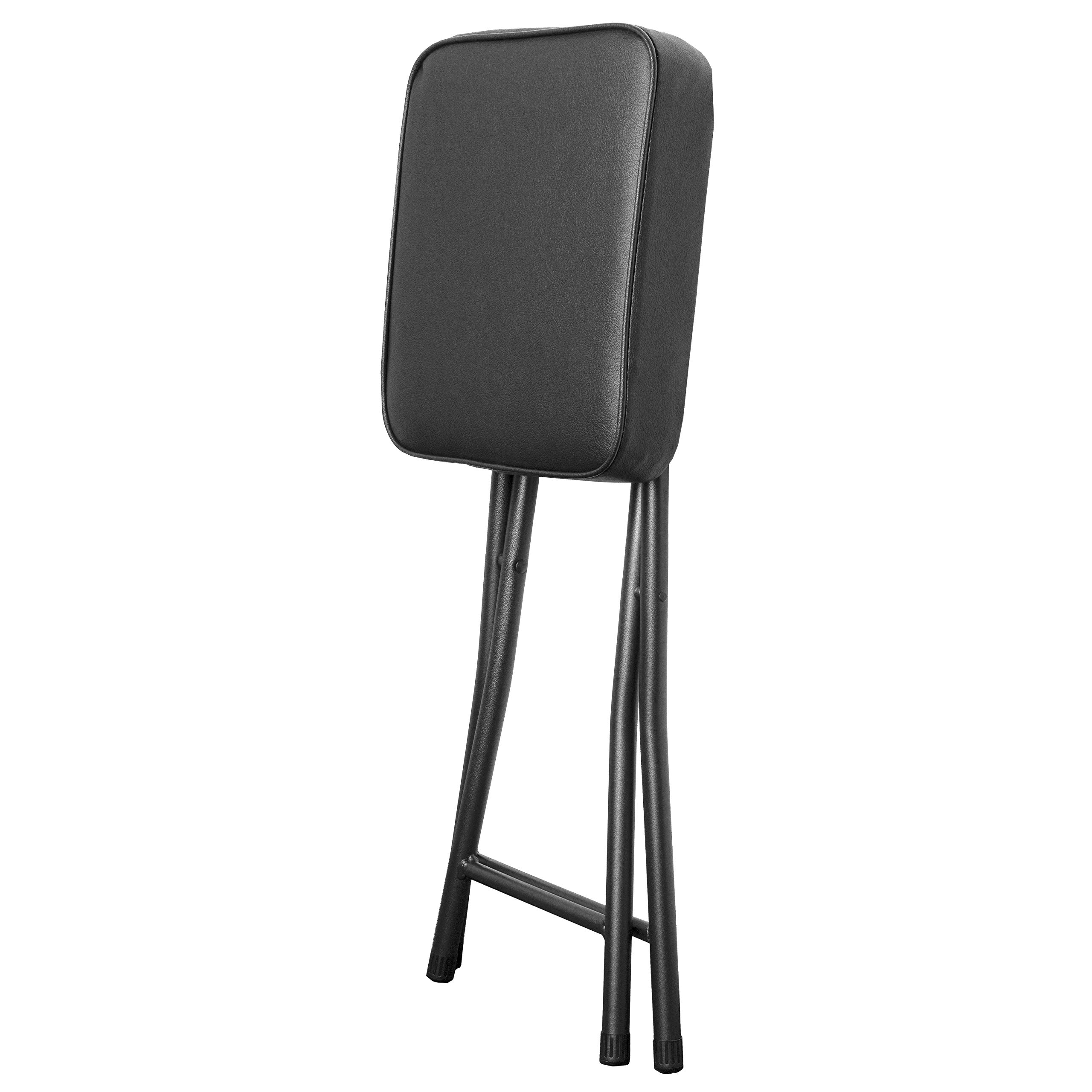 金属製の黒い椅子 パール金属 BLKP 折りたたみパイプチェア 背付 N-7572をレビュー