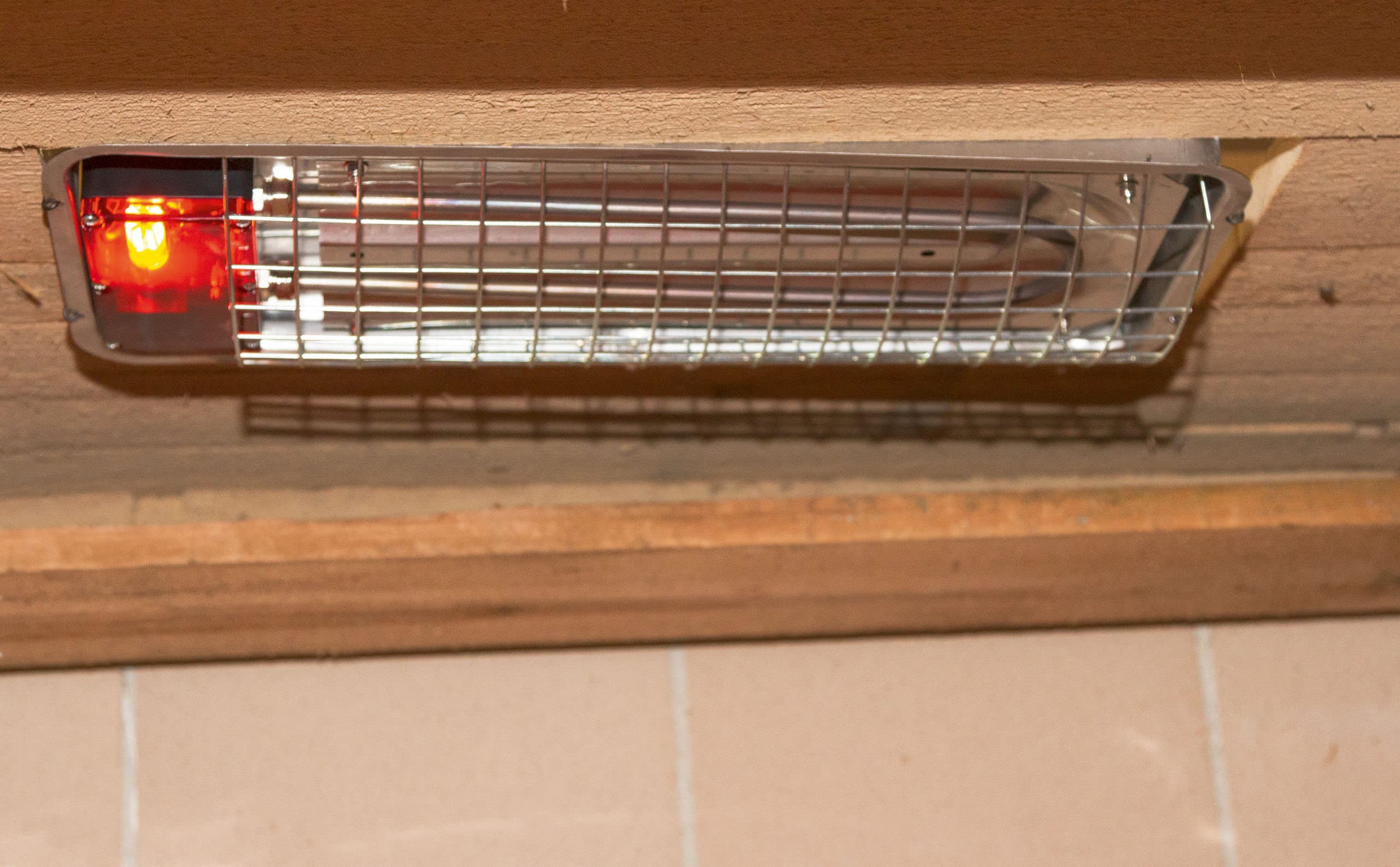 Kerbl SunnyBoy promiennik ciepła 100 W (lampa grzewcza do hodowli prosiąt, obudowa ze stali nierdzewnej, łącznie z żarówką) 22258