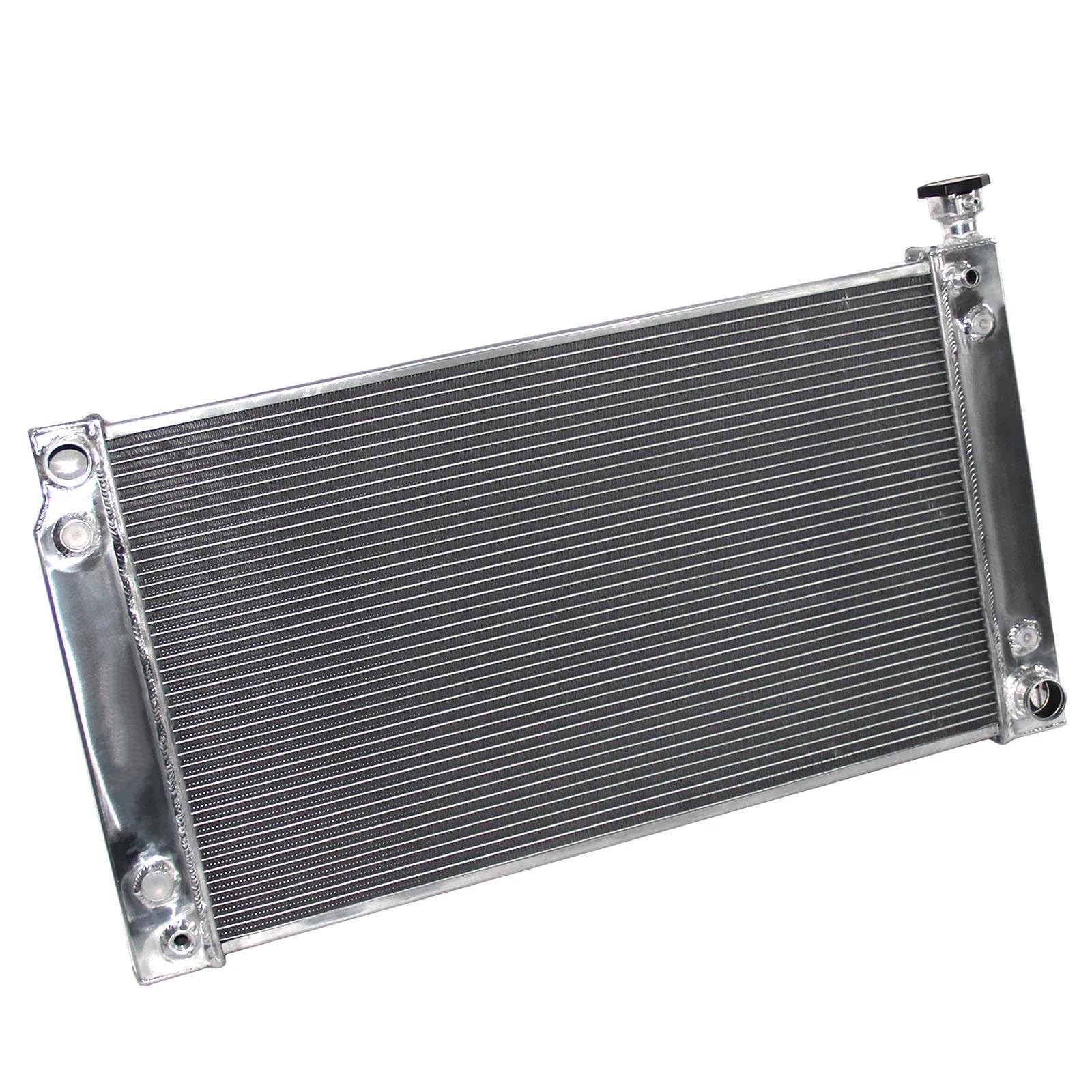 Para GMC C/K 1500 2500 Para Suburban 1996 1997 1998 1999 Automático Y Manual 52469674 52469675 Radiador Aluminio 3 Filas Radiador Motor