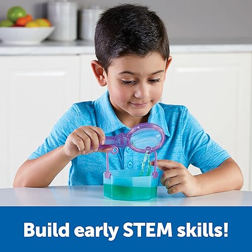 Miniatura 5 de Learning Resources Gemology! Crystal Lab, juguetes STEM, ciencia temprana, kit de ciencia para niños, regalos divertidos para niños, 20 piezas, a