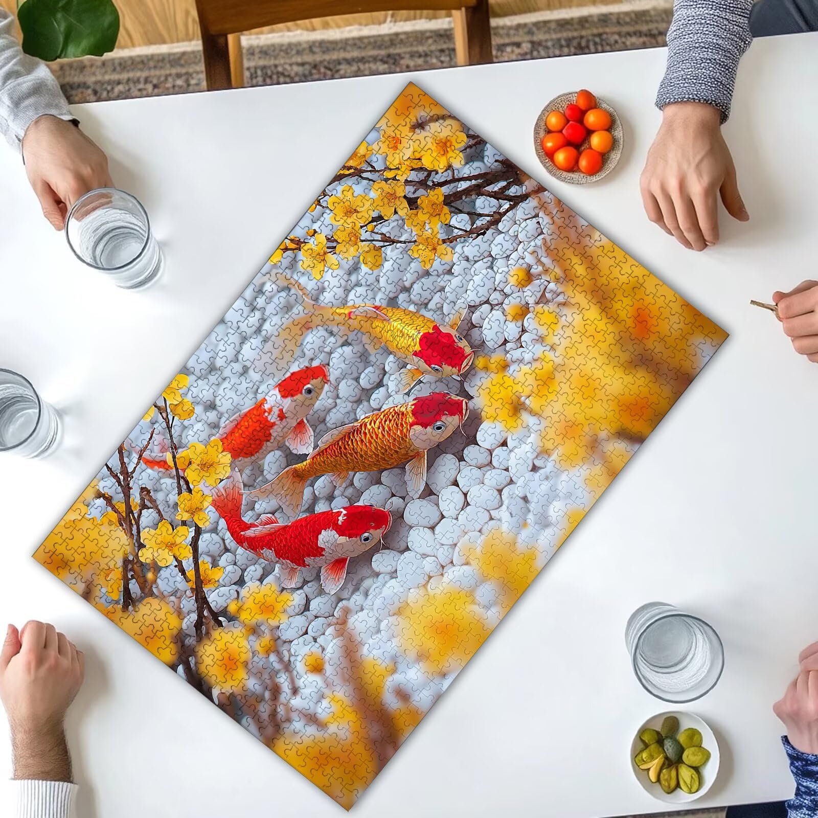 Puzzle Usine 4000 Pièces Adultes, Puzzle 4000 Pièces pour Adultes et Enfants à Partir de 14 Ans, Animal Puzzles Bois de Qualité Supérieure avec Une Boîte d'Emballage Exquise, Cadeau Femme/Homme, -1987