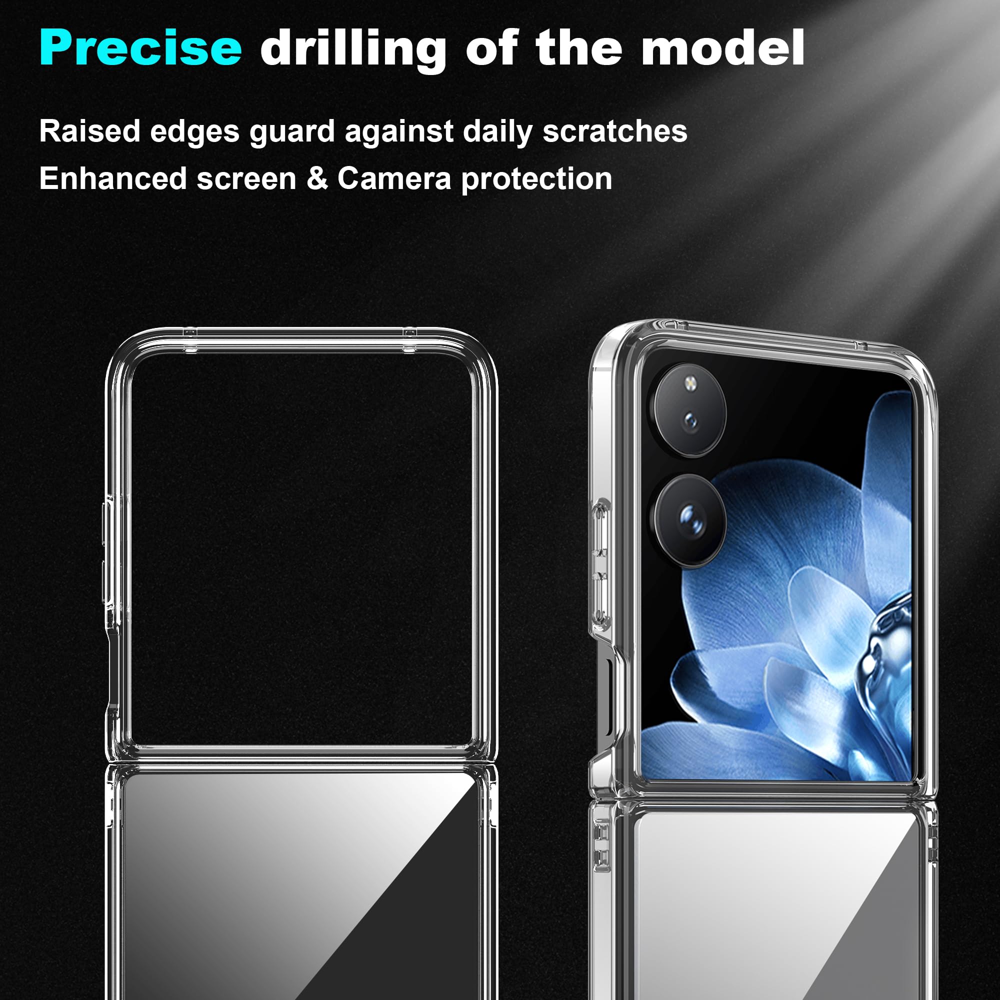 Aroepurt Flip Cover Compatibile con Xiaomi Mi 9 Custodia Case Cover + Morbido Pellicola Protettiva [Funzione Staffa] LLB-Hong