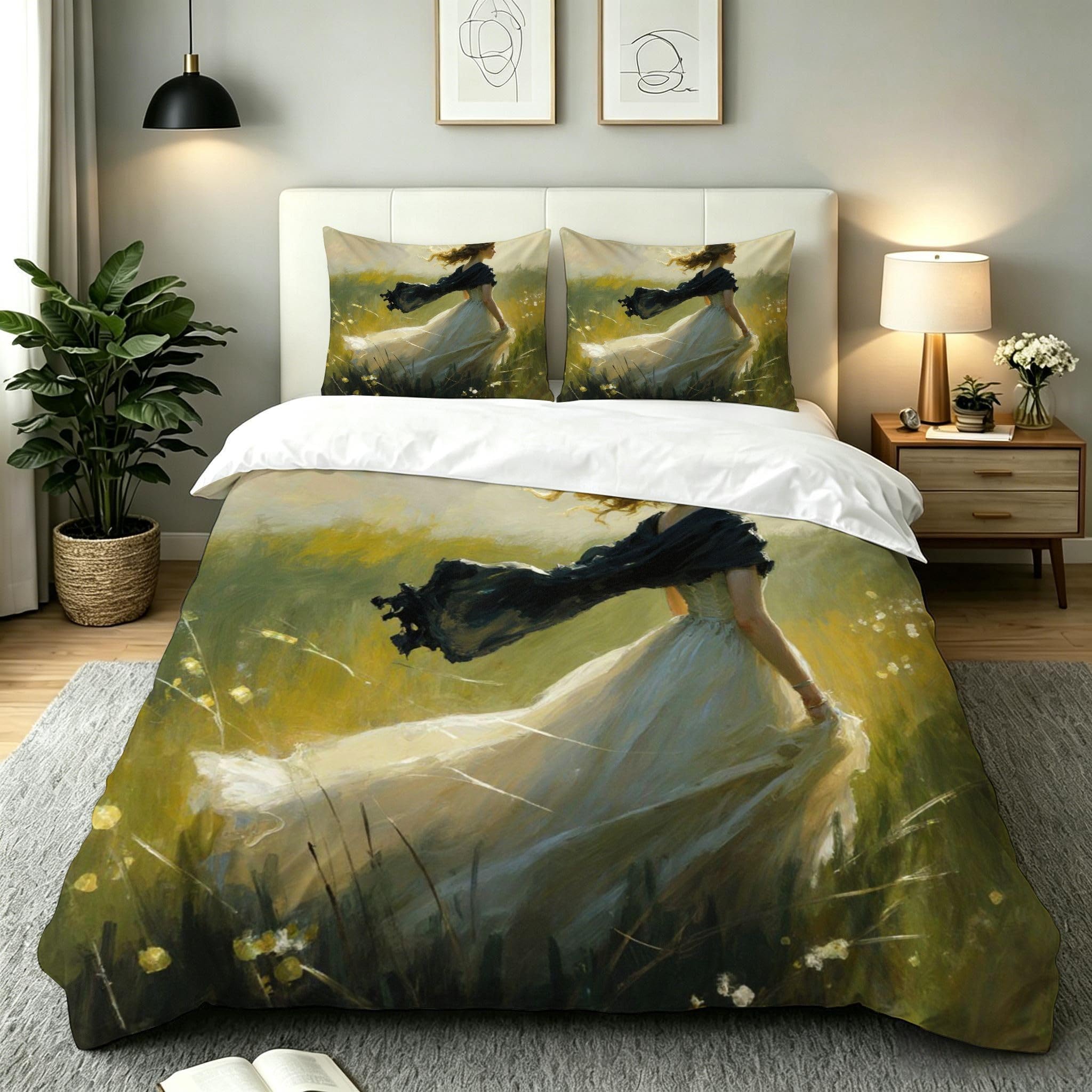 Housse de couette en microfibre 240x260 bleu pour transformer le style d'une chambre d'ado