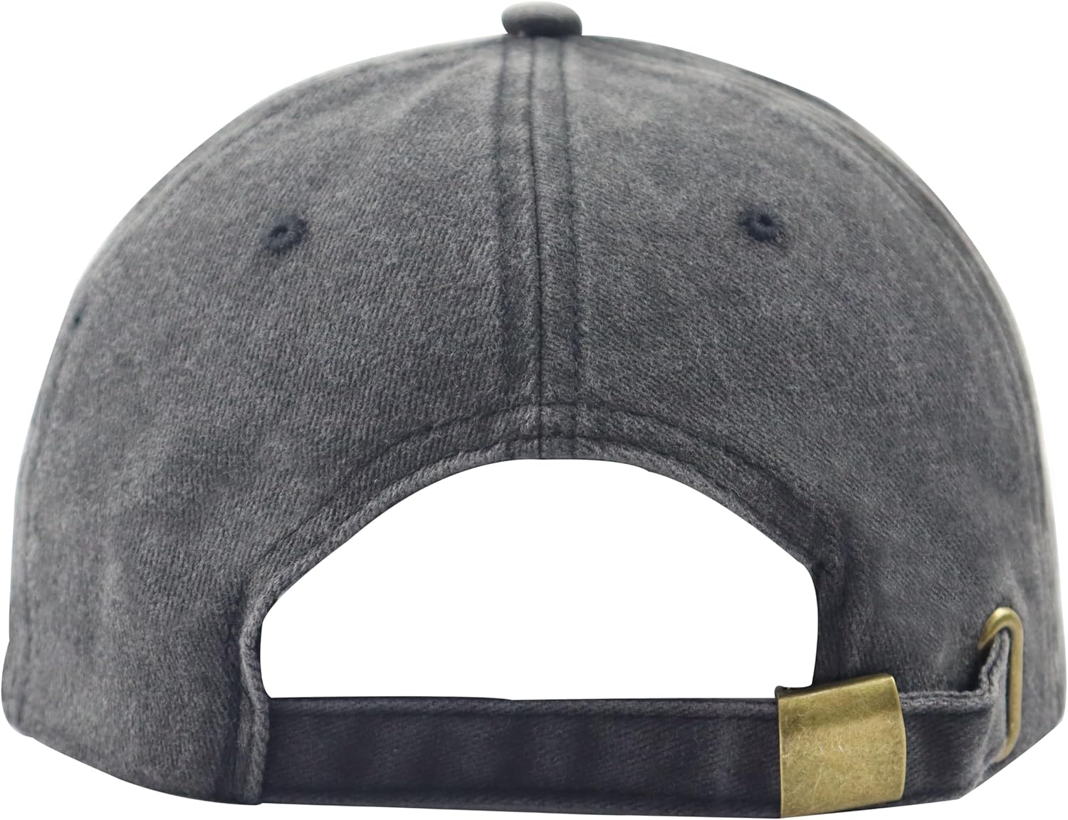 World's Best Papa Grandpa Hat with Leather Patch, Adjustable Embroidered Cotton Fathers Day Dad Baseball Cap image 5