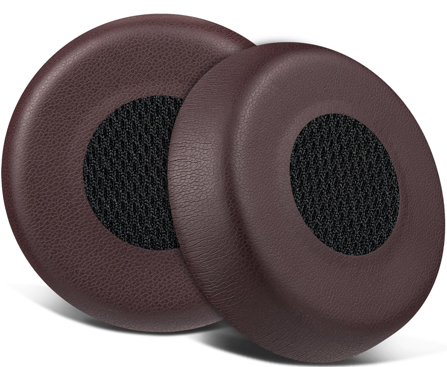 SOULWIT Earpads Replacement for Jabra Evolve 75(75UC 75MS 75SE) Stereo Wireless Bluetooth Headset, Ear Pads Cushions with Soft Protein Leather,