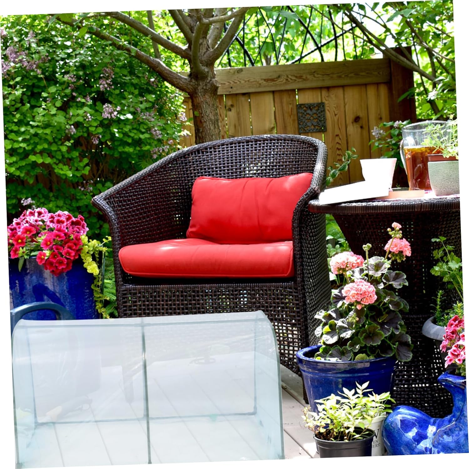 Flower Greenhouse Heat Preservation Cover Outdoor Garden Cold Net Protection for Plants Suitable for Home Backyard