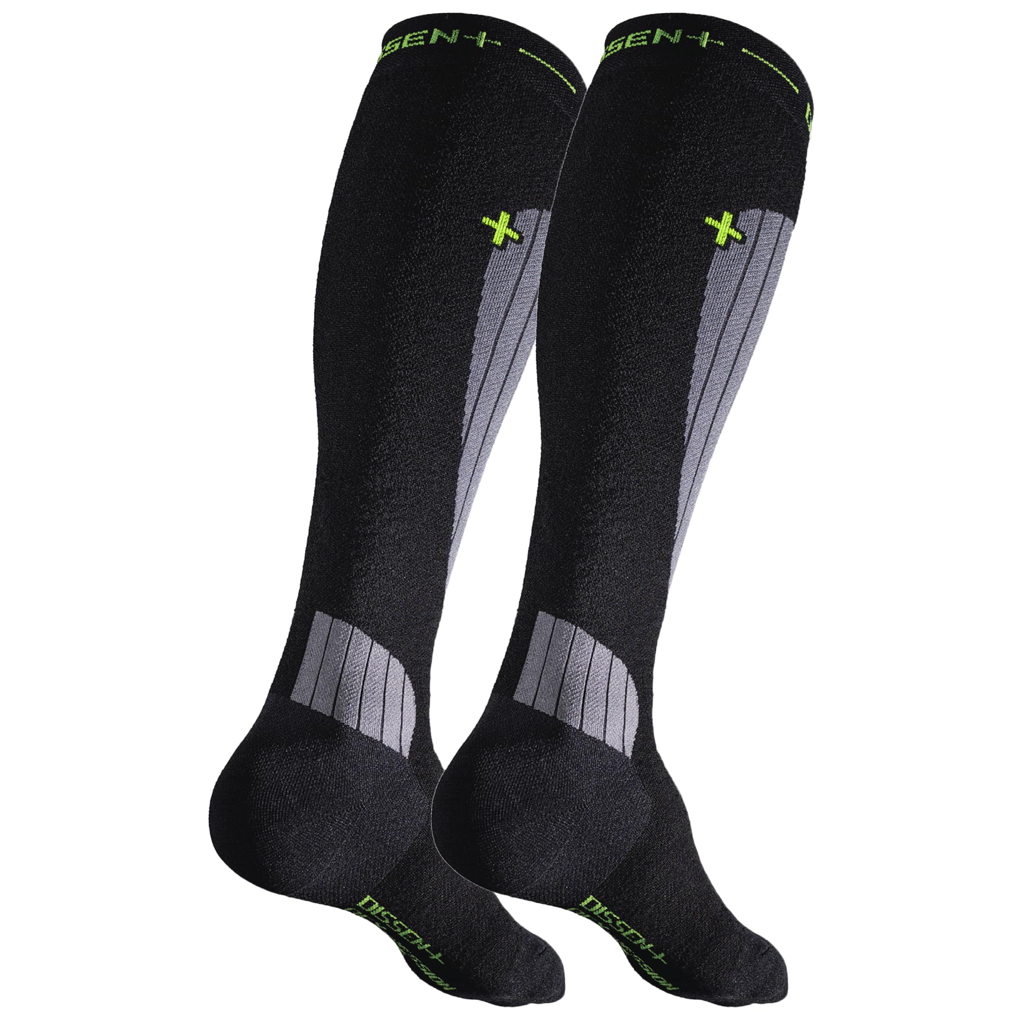 DISSENT Chaussettes De Ski - Gfx Compression Dl-wool Calze Unisex - Adulto (Pacco da 1)