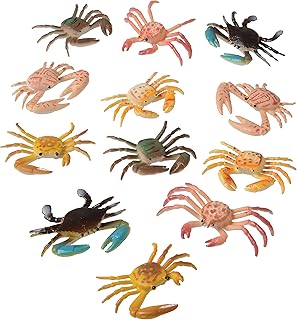 US Toy Plastic Toy Crabs Action Figure (1 Dozen)