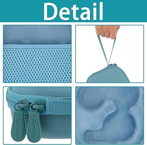 Miniatura 2 de Aenllosi Estuche de transporte rígido de repuesto para mini proyector Moonlite, paquete de regalo para hasta 20 carretes de cuentos, organizador de