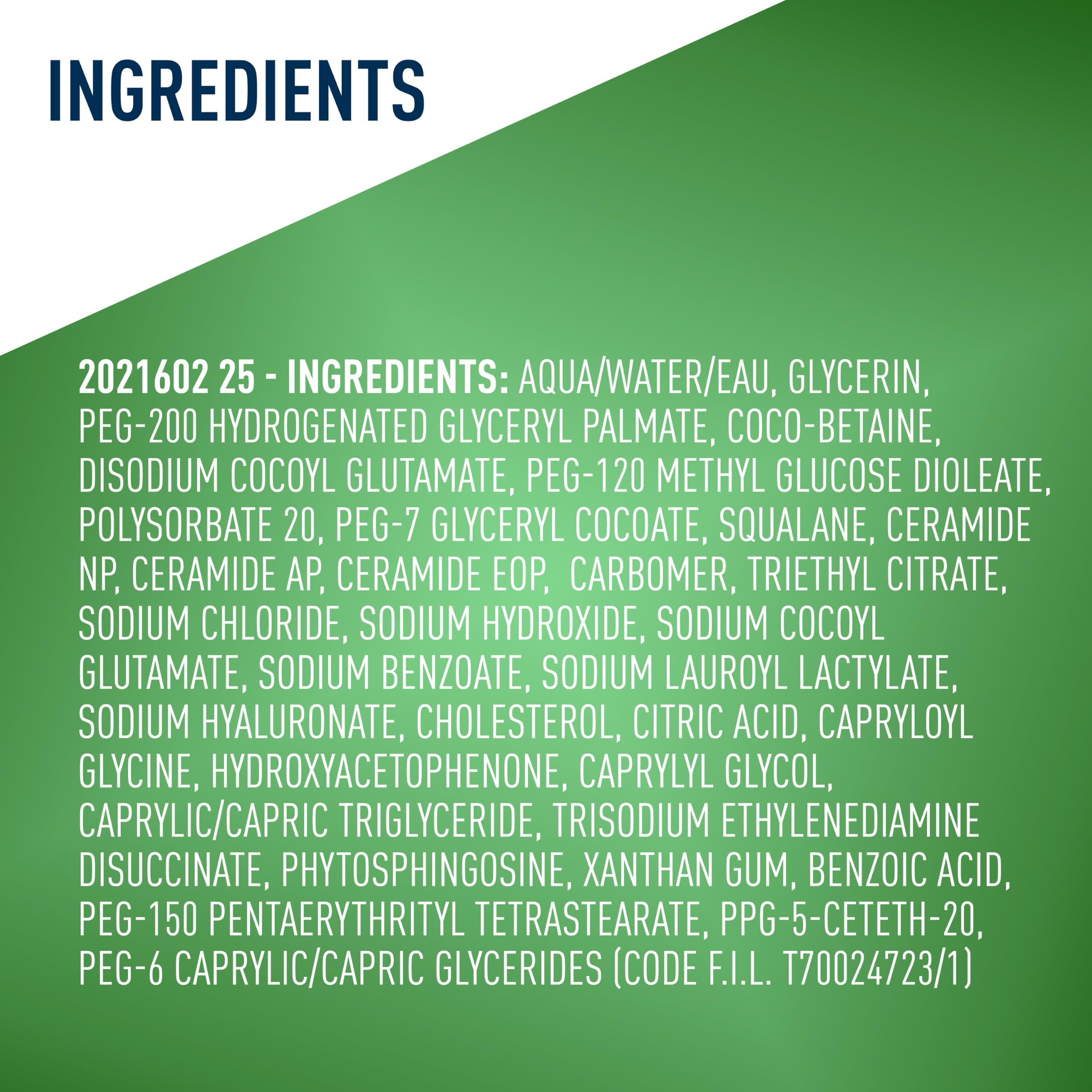 CeraVe Nemlendirici Köpük Yağı Temizleyici | Yüz ve Vücut için Skualane Yağı, Hyaluronik Asit ve Seramidler ile Nemlendirici Yağ Temizleyici | Kuru ve Çok Kuru Ciltler İçin | Kokusuz ve Kalıntı