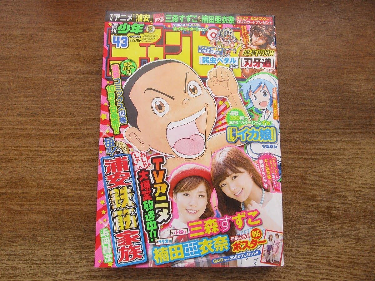 週刊少年チャンピオン 1993年 NO.10 浦安鉄筋家族 新連載 Amazon.co.jp