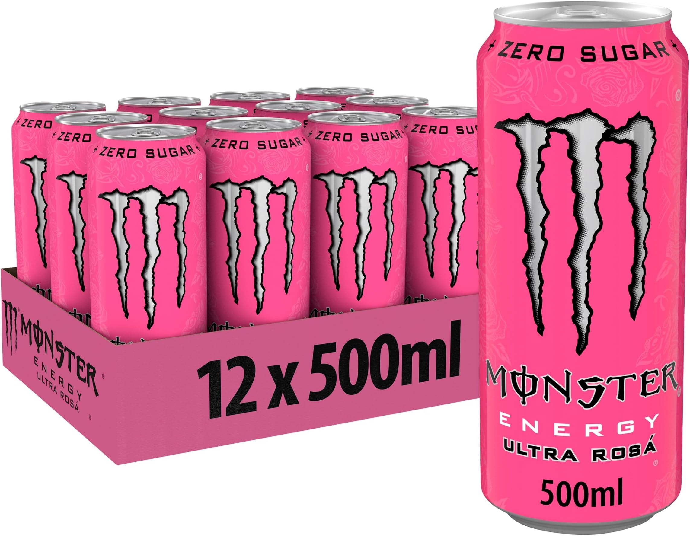 Monster Ultra Pink 12 x 500ml