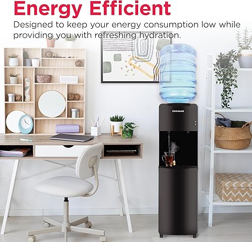 Miniatura 7 de Frigidaire EFWC498 - Dispensador de enfriador de carga superior - Agua caliente y fría - Cerradura de seguridad para niños - Diseño innovador Negro