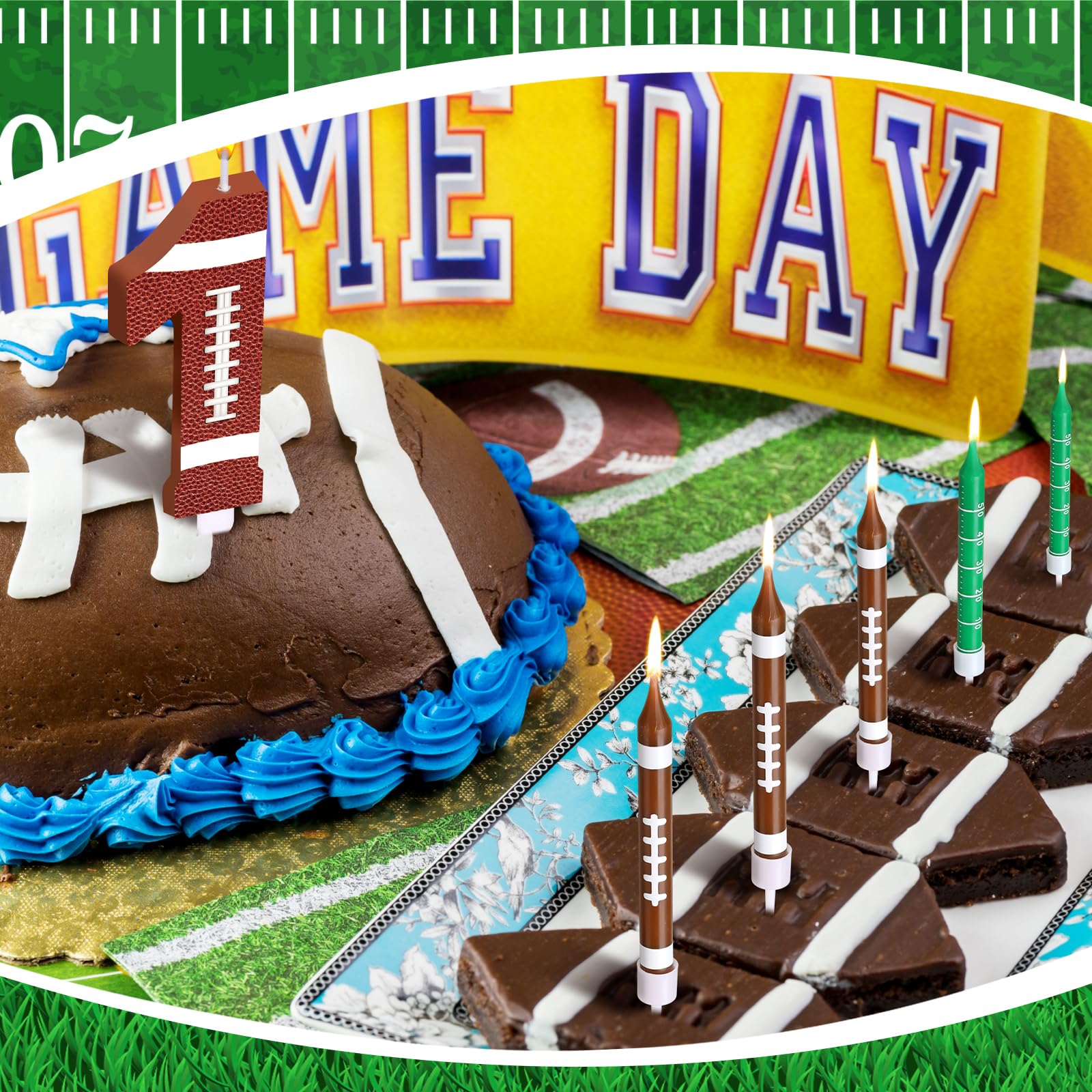 Décoration De Gâteau De Football Pour Garçons Et Filles, Décorations De Gâteau Joyeux Anniversaire, Fête De Pâtisserie, Décoration D'anniversaire De Football