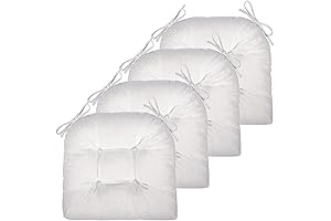 White Dining Set of Four: Refined Comfort and Style for Your Dining Space