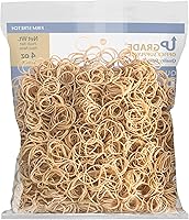 Vista 4 de Upgrade Office Supply UPG23710 Bandas de goma, tamaño 10 (1-1/4 pulgadas x 1/16 pulgadas), 925 bandas, bolsa de 1/4 libras, EE. UU