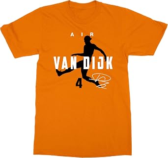 Netherlands Football Air Van Dijk 2022 World Soccer Unisex T-Shirt