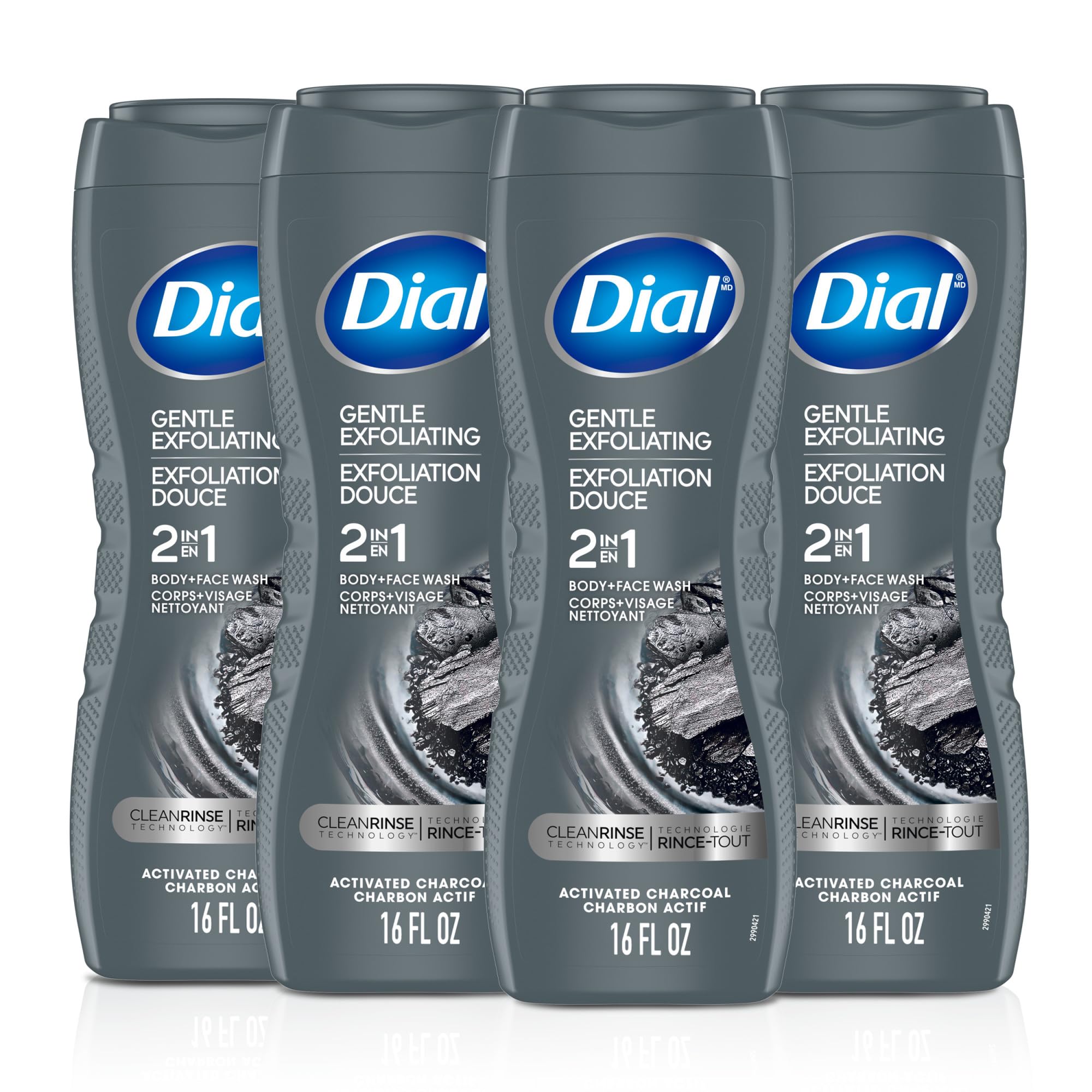 Dial Men 2 in 1 Activated Charcoal Body Wash