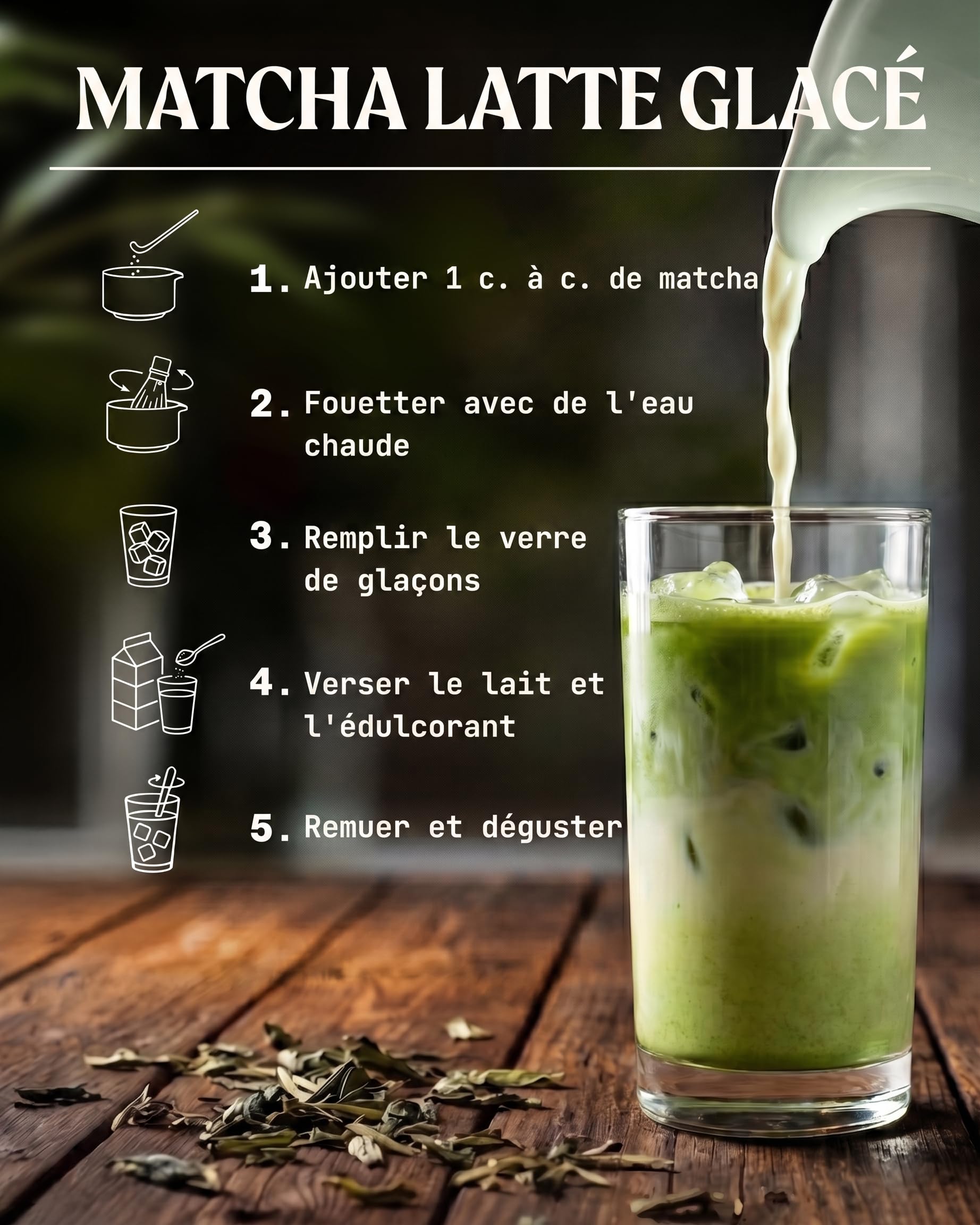 NaturaleBio Thé Matcha Bio Japonais. Premium Qualité. 100 gr. Thé Vert en Poudre. 100% Naturel. Matcha Green Tea Produit au Japon Uji, Kyoto. Idéal à Boire, pour Cuisiner et dans le Lait