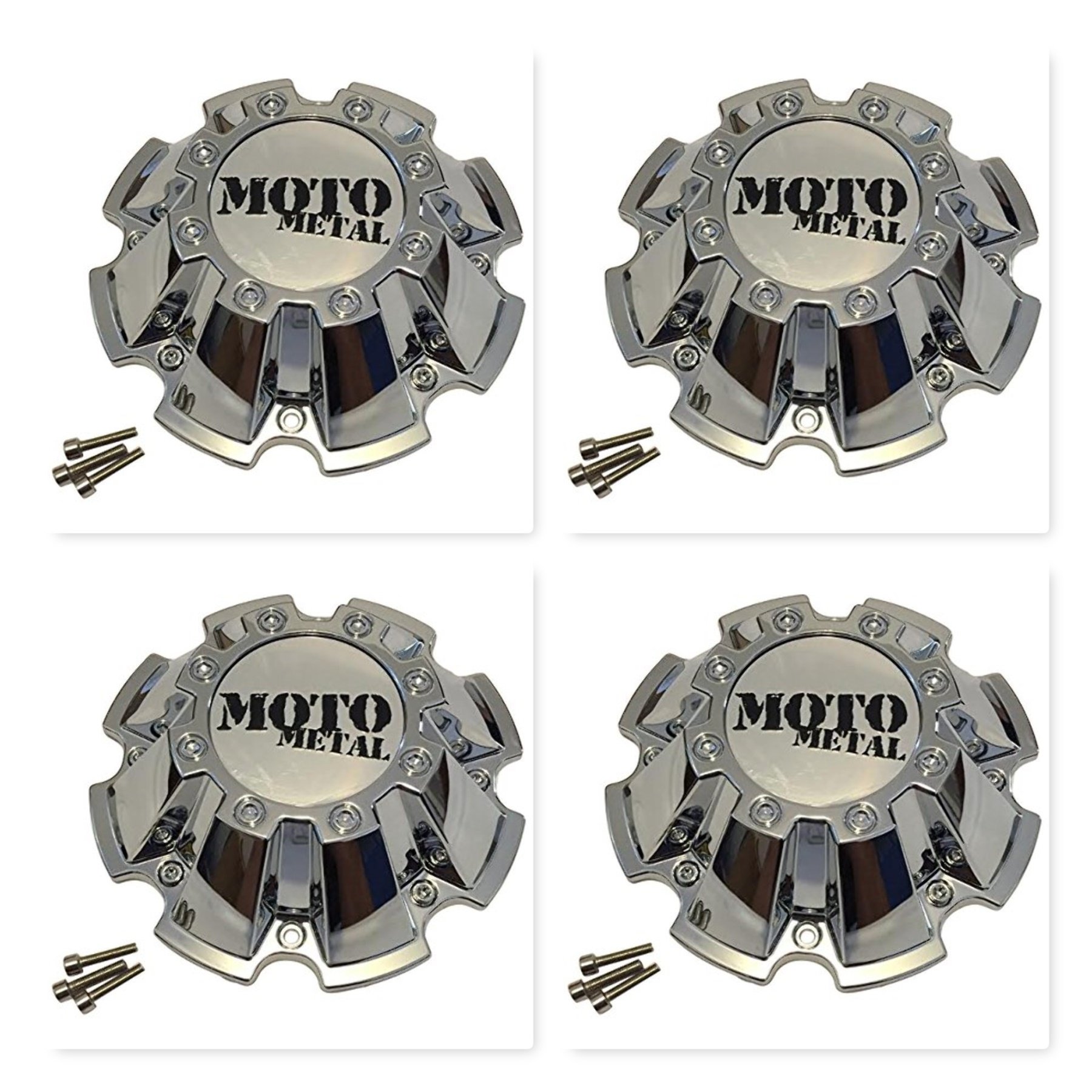 Amazon.com: Moto Metal 4 Pack Cap M-793 M793CHROME Wheel