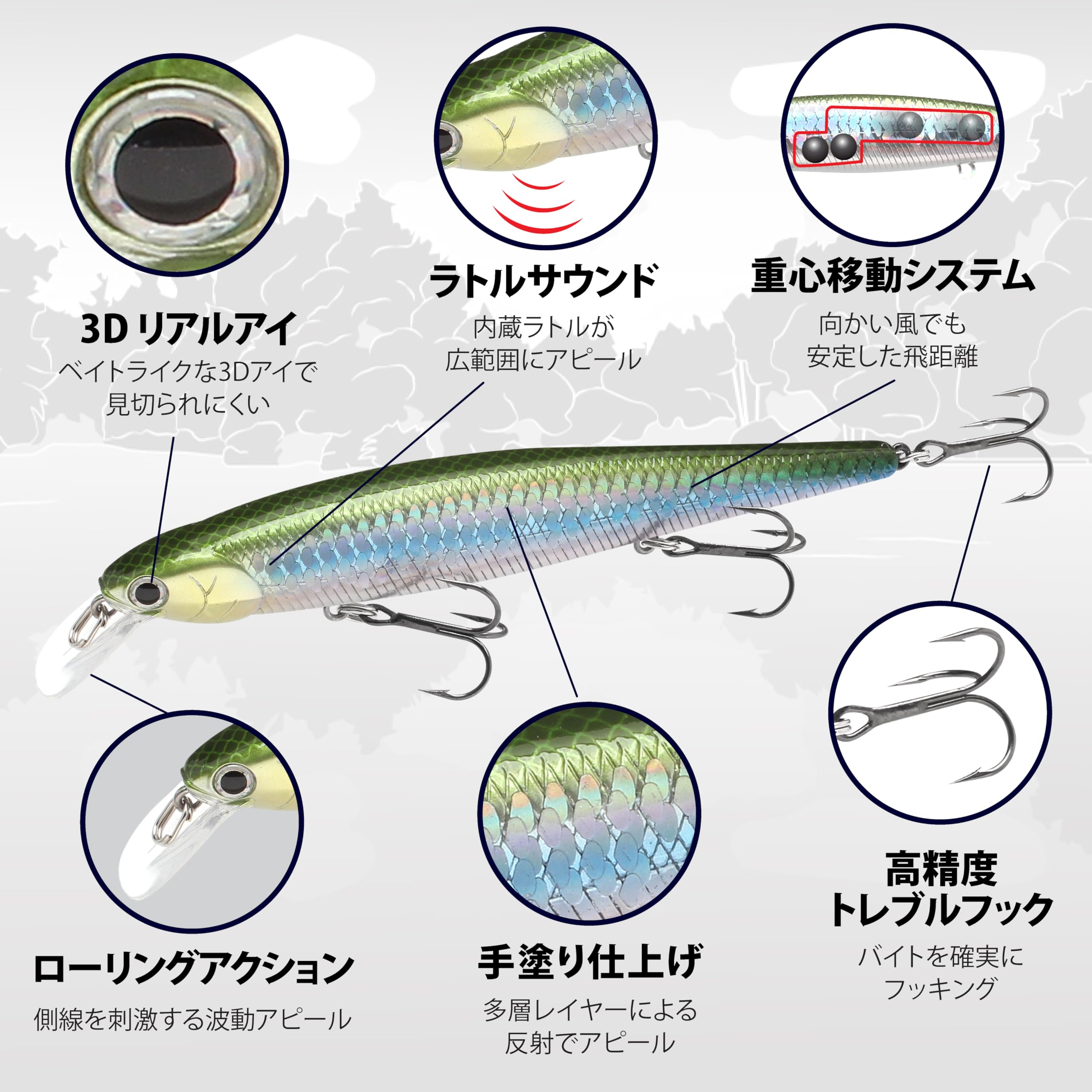 Amazon | ラッキークラフトUSA(LUCKY CRAFT)スレンダーポインター112MR
