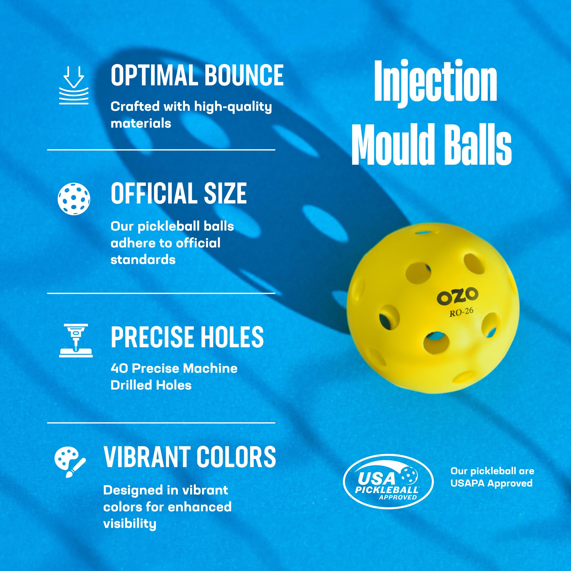 OZO Indoor Balls Set, Unisex Adulto