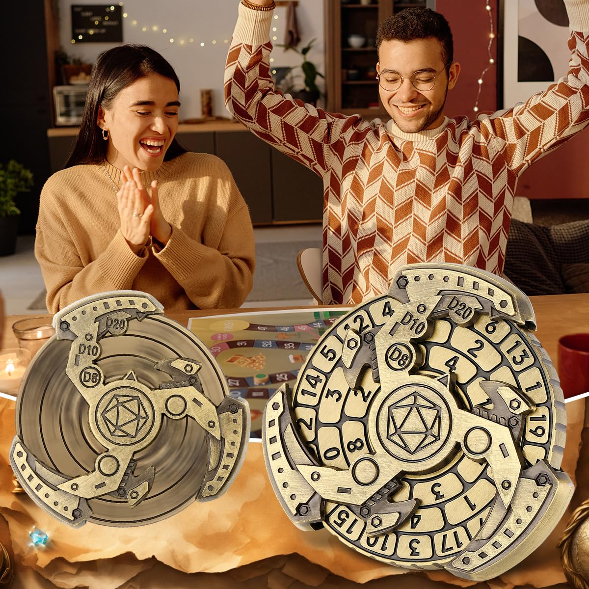 Metalen dobbelstenen set, 7 stuks polyedrische metalen DND dobbelstenen set, DND Starter Set, D & D geschenken met geschenkzak, Rollenspel Bordspellen Accessoires, Bloodstained Silver Metalen dobbelstenen set, 7 stuks polyedrische metalen DND dobbelstenen set, DND Starter Set, D & D geschenken met geschenkzak, Rollenspel Bordspellen Accessoires, Bloodstained Silver