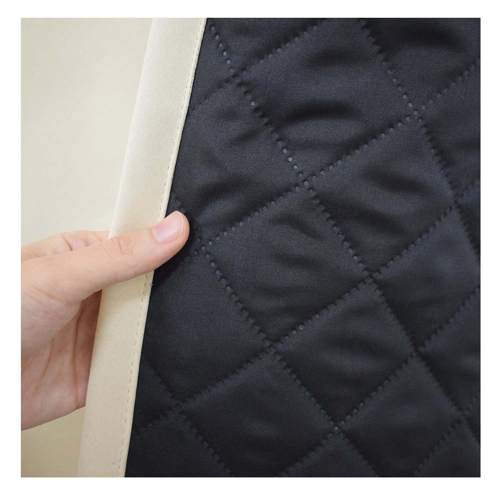 Tende Oscuranti al 100% Tenda Termica a Risparmio Energetico L152xA182cm Pannelli Foderati per Camera da Letto, Spessi Tende Oscuranti Termiche Isolate per Soggiorno Gazebo da Giardino,2 PCS