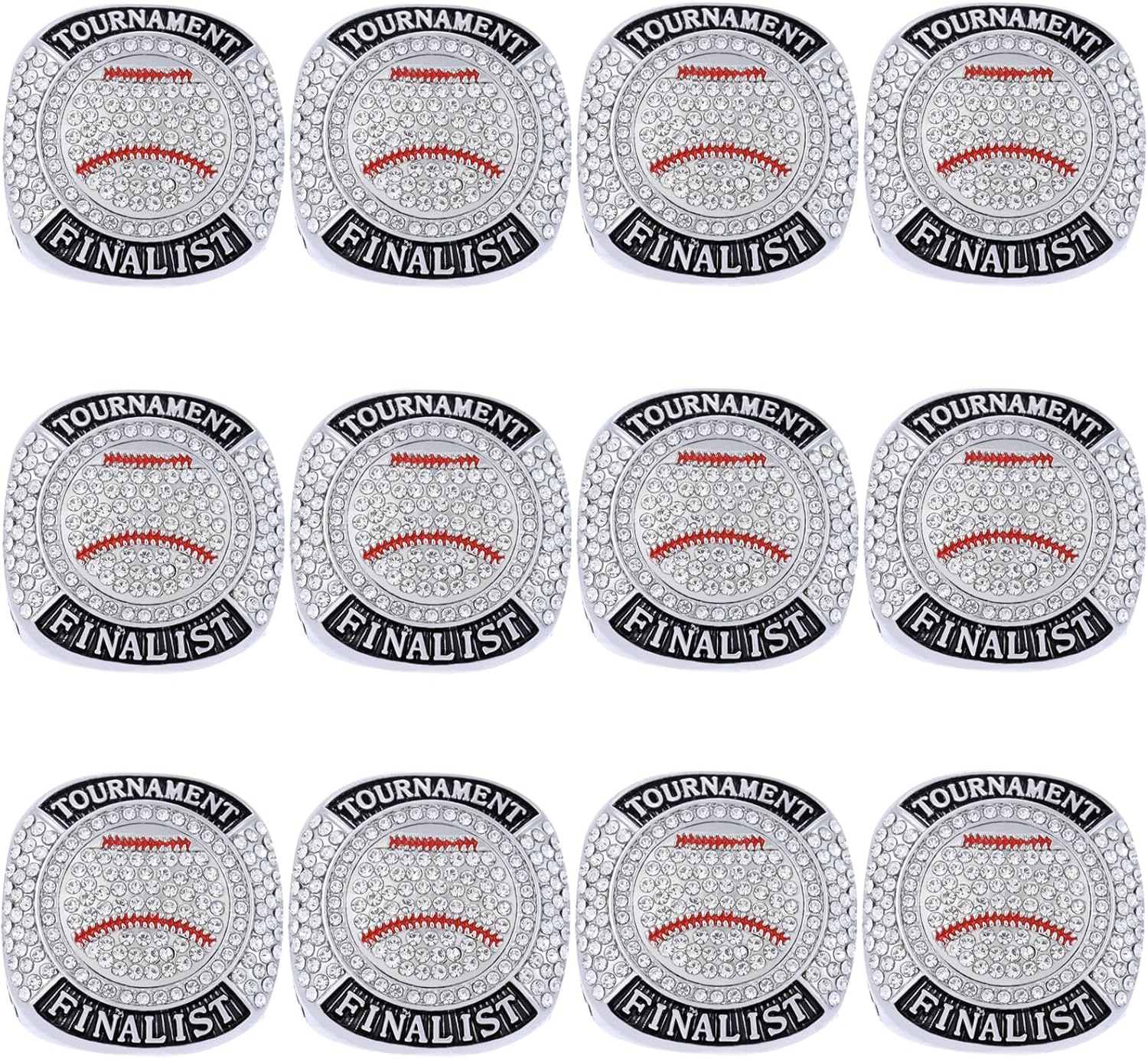 Baseball Ring Trophy Award Gift Tournament Softball Finalist Ring