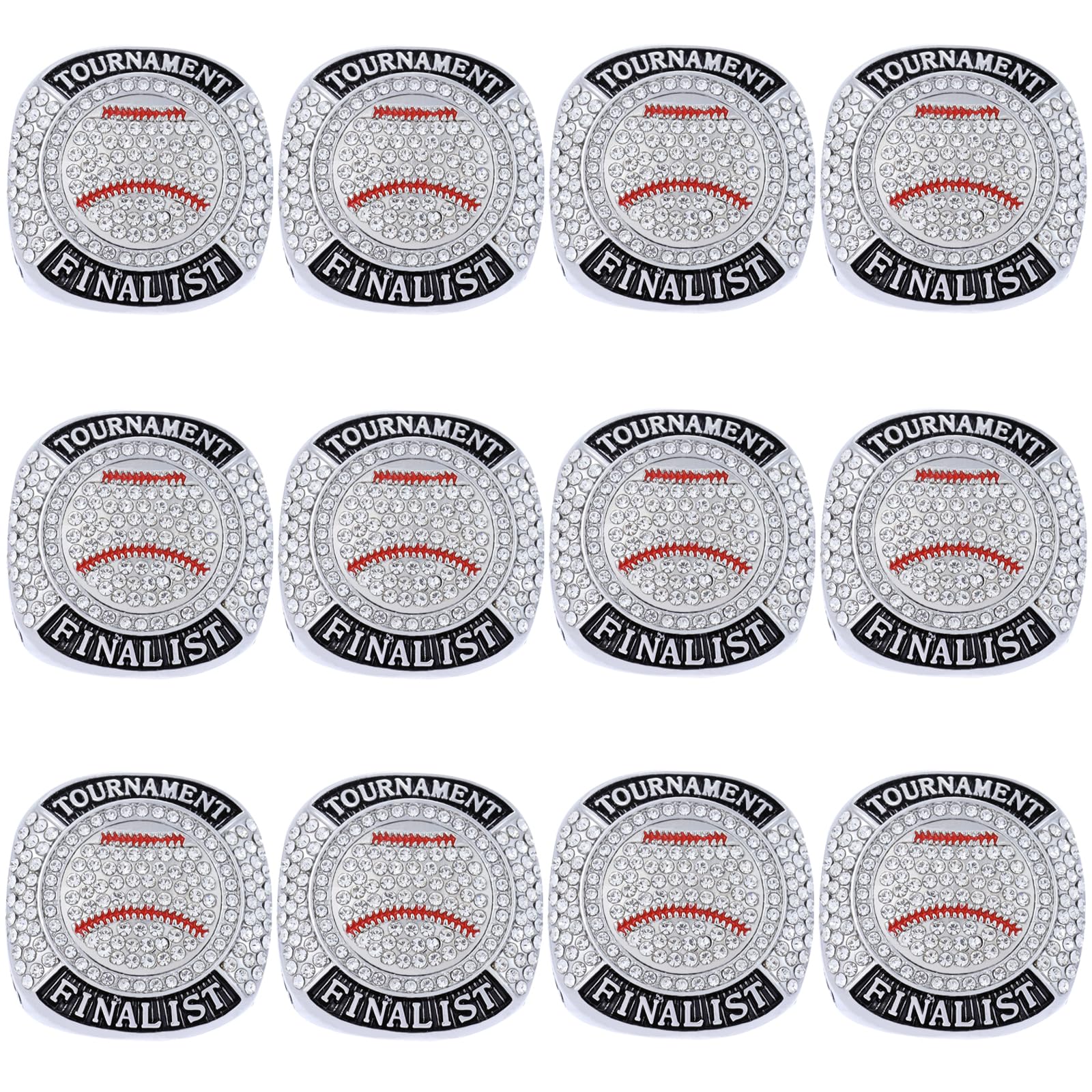 Baseballring Trophäe Award Geschenk Turnier Softball Finalist Ring