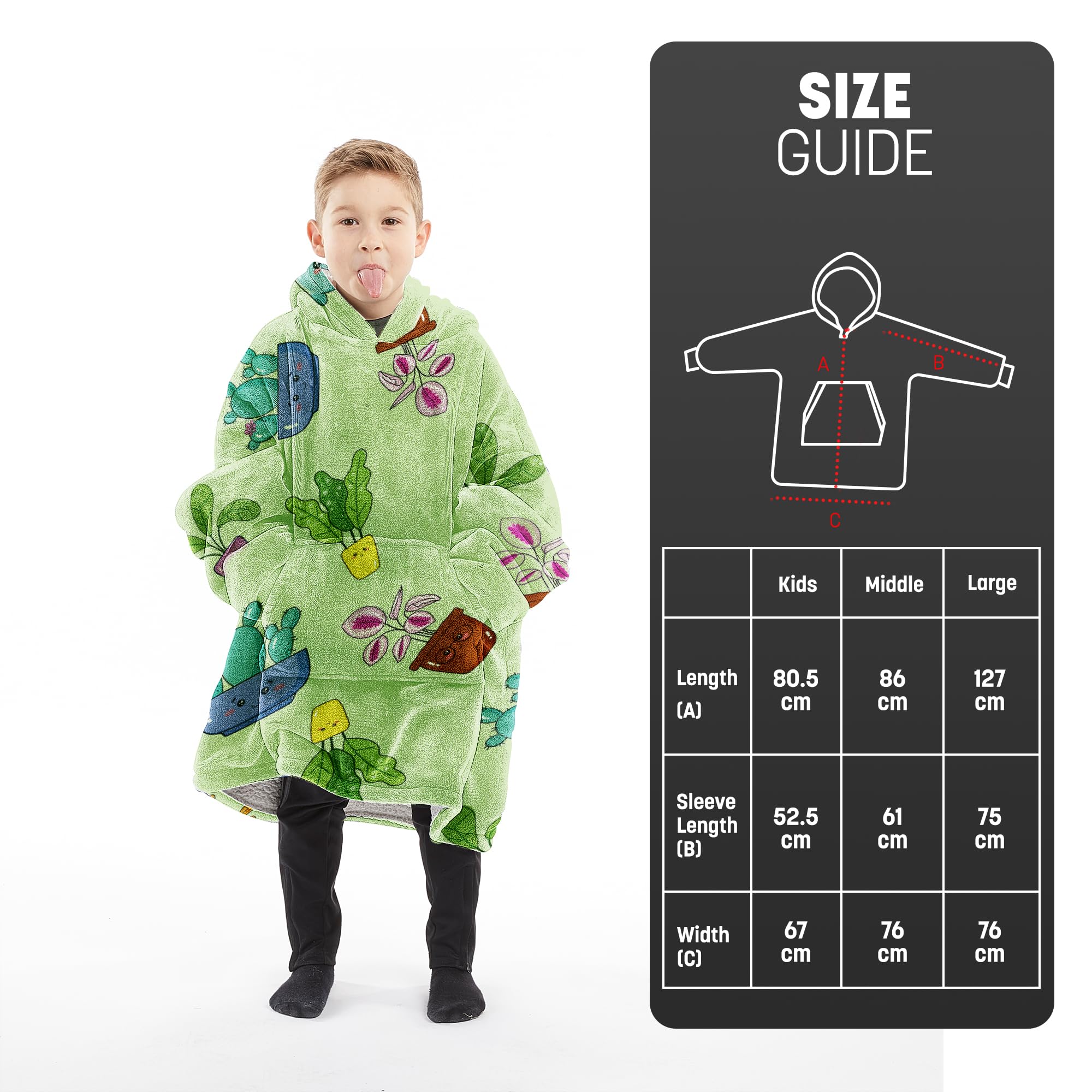 KEPLIN Oversized Blanket Hoodie - Image 2