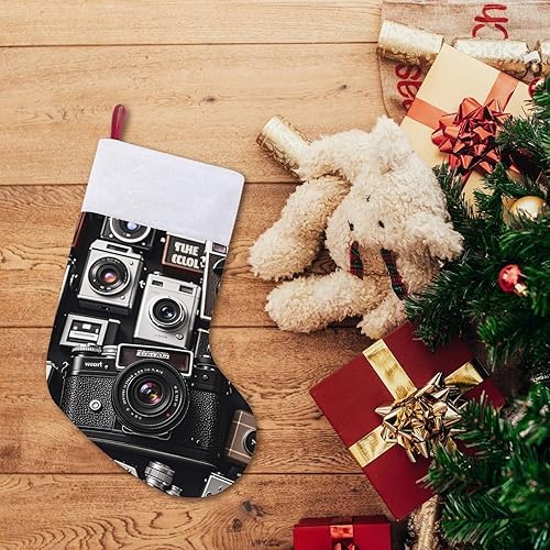 Miniatura 7 de Retro Cool Camera Collection Christmas Stocking Christmas Decor Holiday Decor Stockings Large Super Soft Christmas Socks The Sock Body Unique