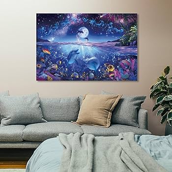 Amazon.co.jp: ラッセン 星に願いを ポスター バンクシー アート