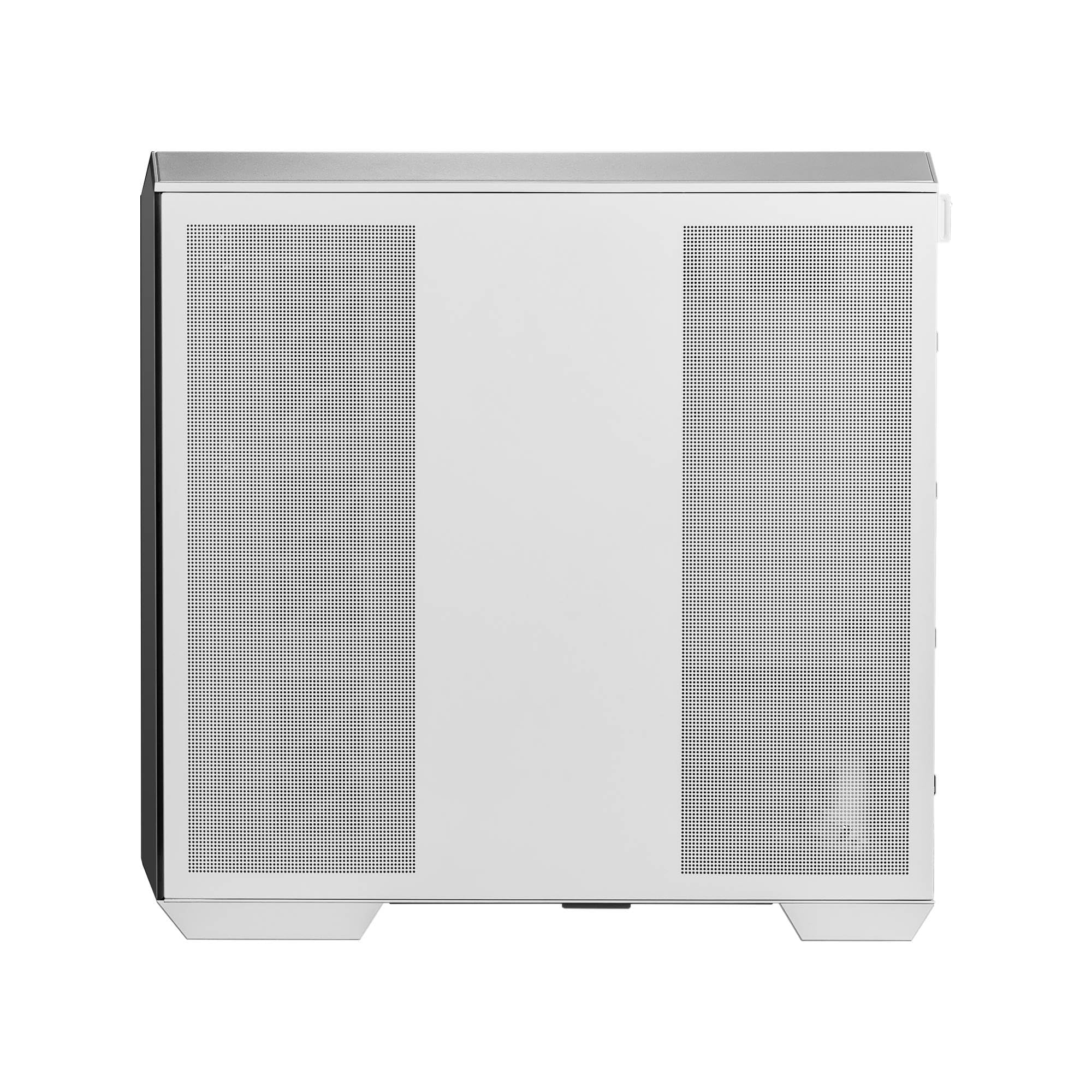 MSI mag PANO M100L PZ White – Torre Gaming Micro-ATX Blanca con Panel Panorámico de Cristal, Ventilación Optimizada, Compatible con ARGB y Refrigeración Líquida – Caja PC Compacta