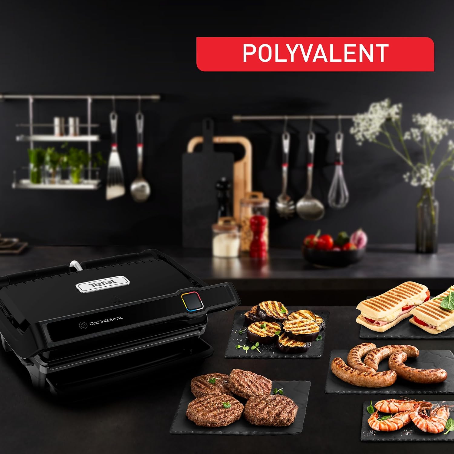 grill électrique tefal – vue détaillée