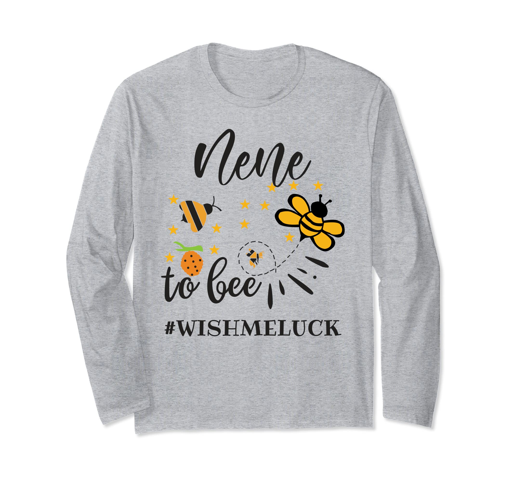 Nene to be pregnancy announcement bee keeper funny Long Sleeve T-Shirt