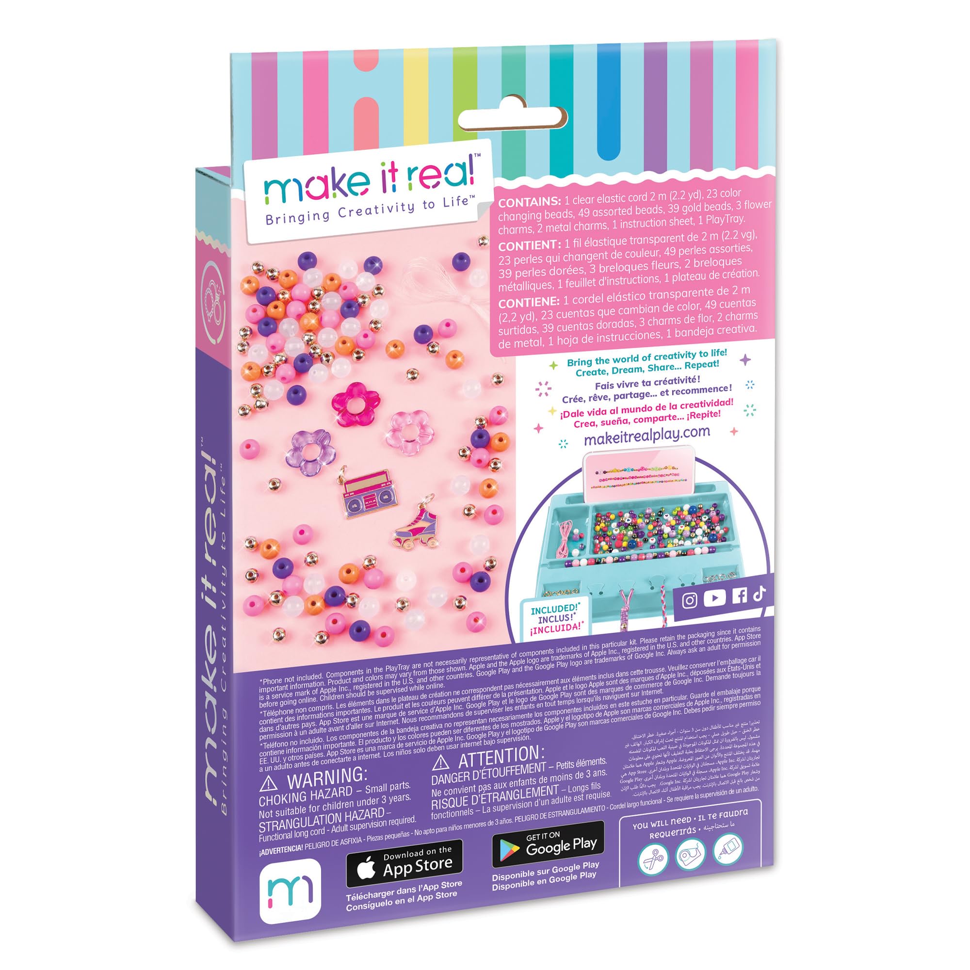 Make It Real Color Reveal DIY Bracelets