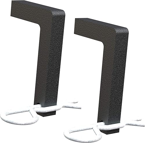 CURT 17513 Enganche de distribución de peso TruTrack de repuesto, pasadores en L y clips, REVESTIMIENTO EN POLVO NEGRO CARBIDE