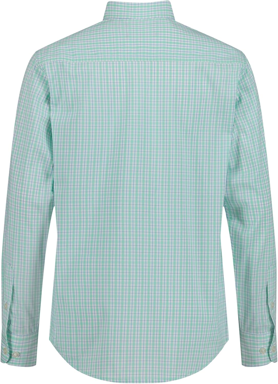 Izod Boys Long Sleeve Button-Down Collared Dress Shirt with Tie and Chest Pocket - Image 3