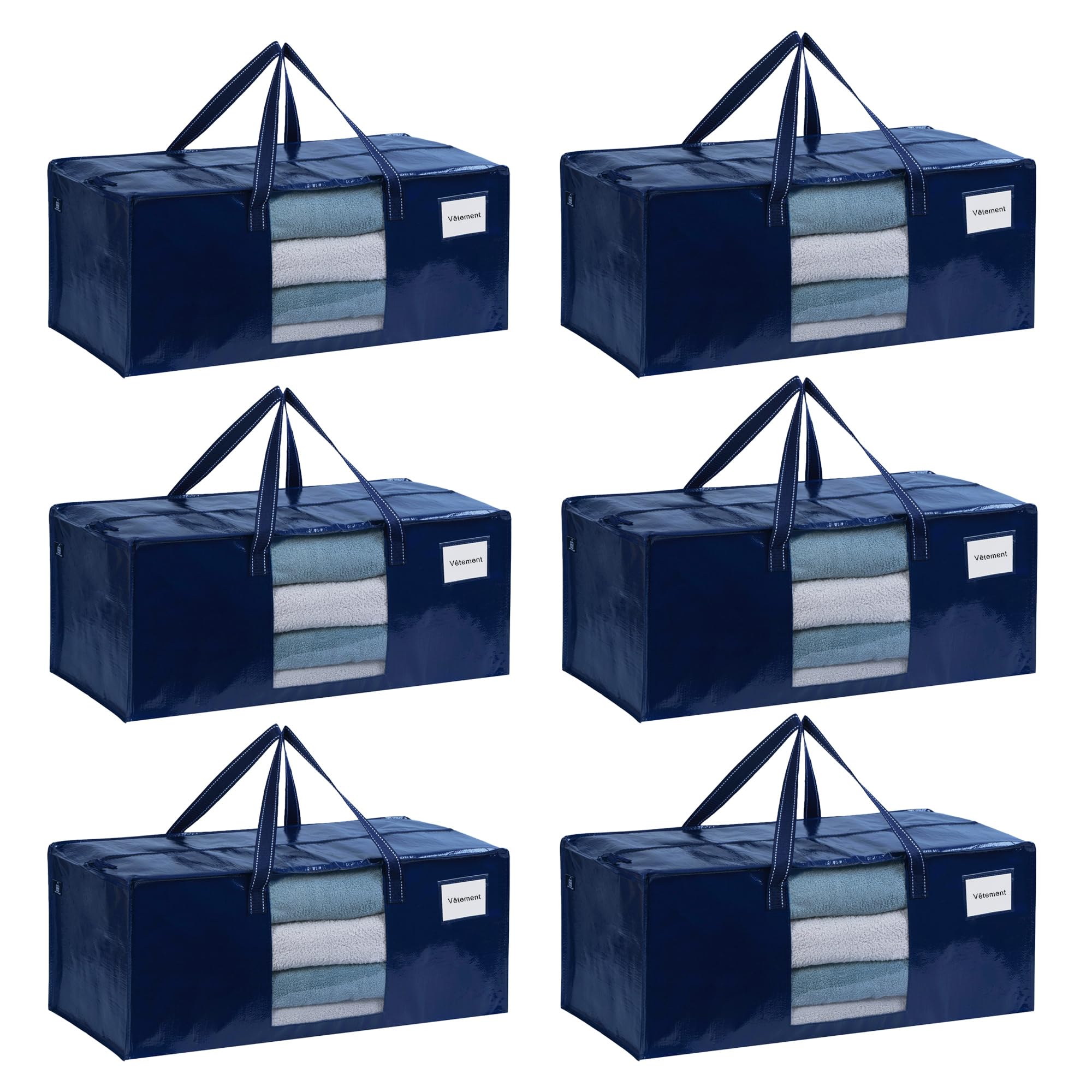Sac de rangement pour vêtements et couettes grand volume 87L
