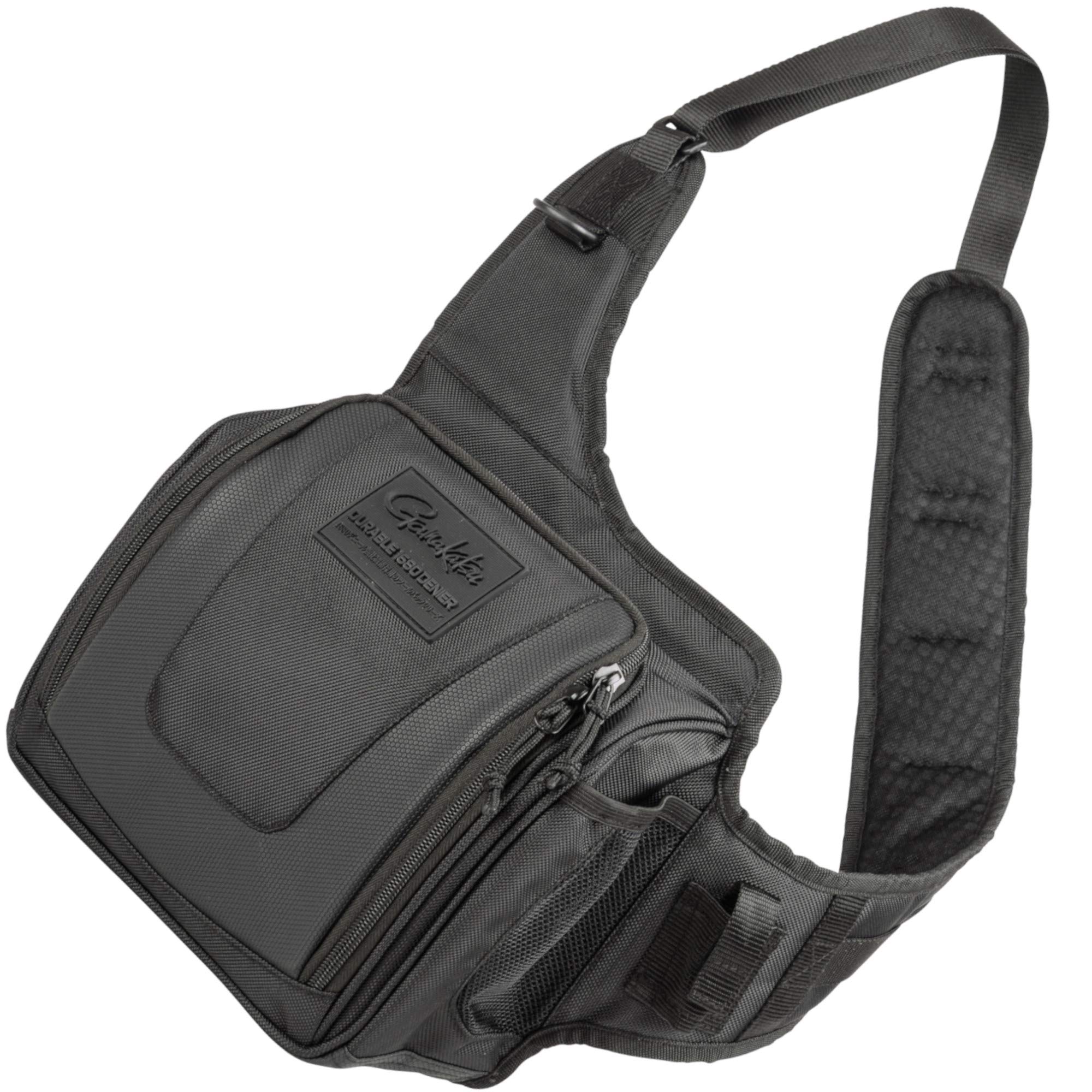 Gamakatsu G-Shoulder Bag 40x40x9cm - Kunstködertasche für Spinnangler, Spinntasche für Kunstköder, Schultertasche, Angeltasche