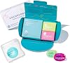 Cocofloss Woven Dental Floss, Favorites Sampler, Dentist-Designed Oral Care with Coconut Oil, Waxed, Vegan, Kid-Friendly, 1 Mint 33 yd, 2 Travel in Coconut, Strawberry 8 yd