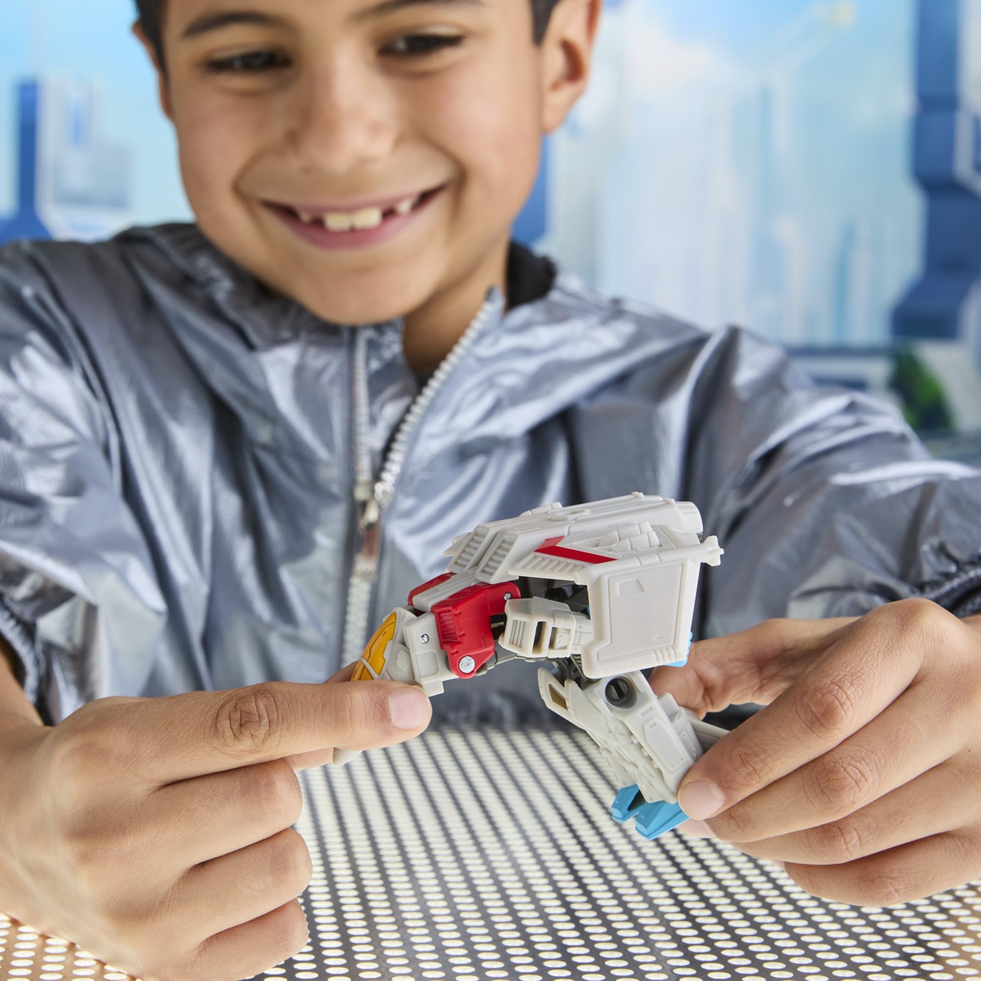 Transformers CYBERWORLD, Cyber Changers, Starscream, Action Figure - 5