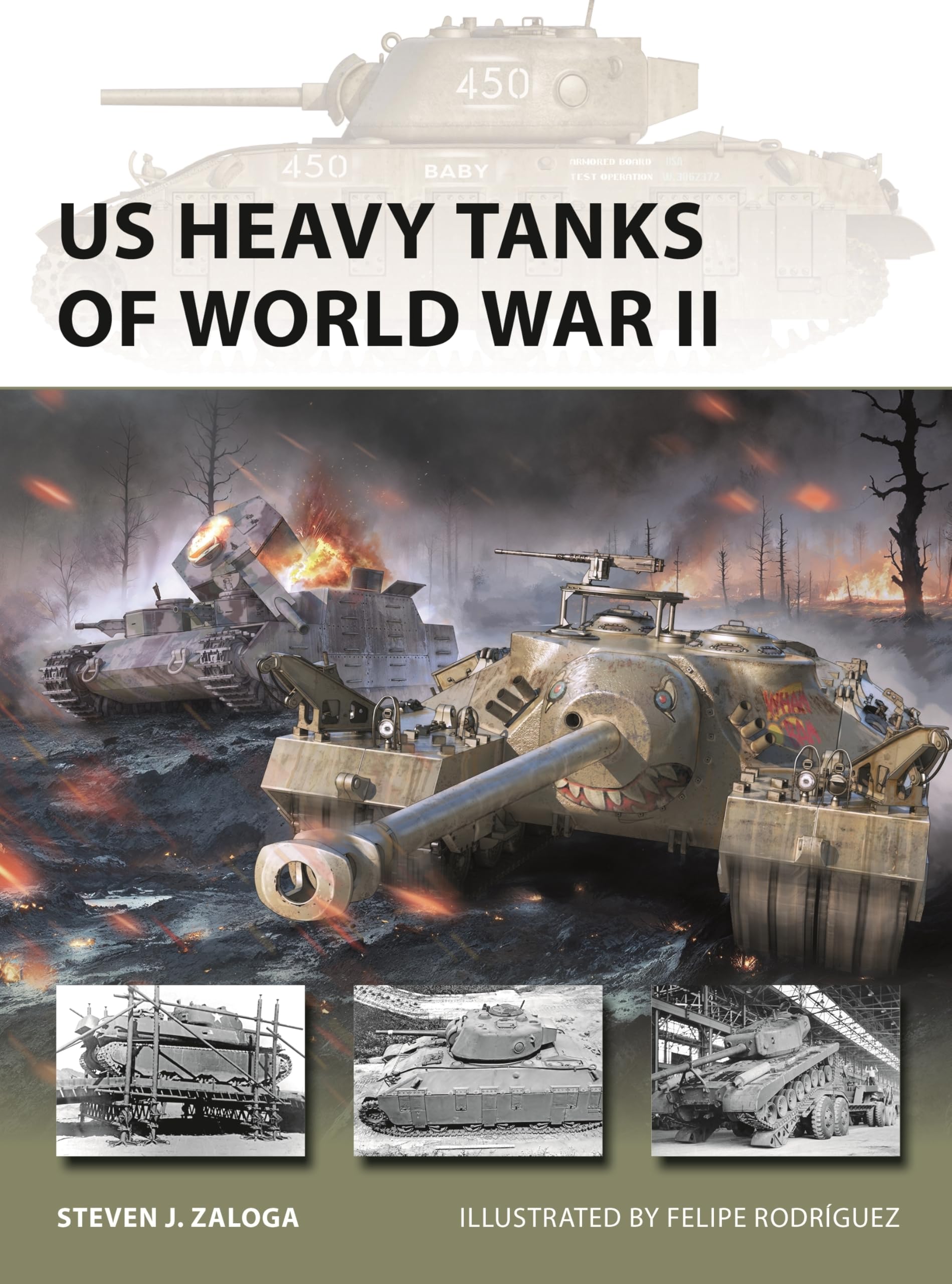 New Vanguard 348: US Heavy Tanks of World War II