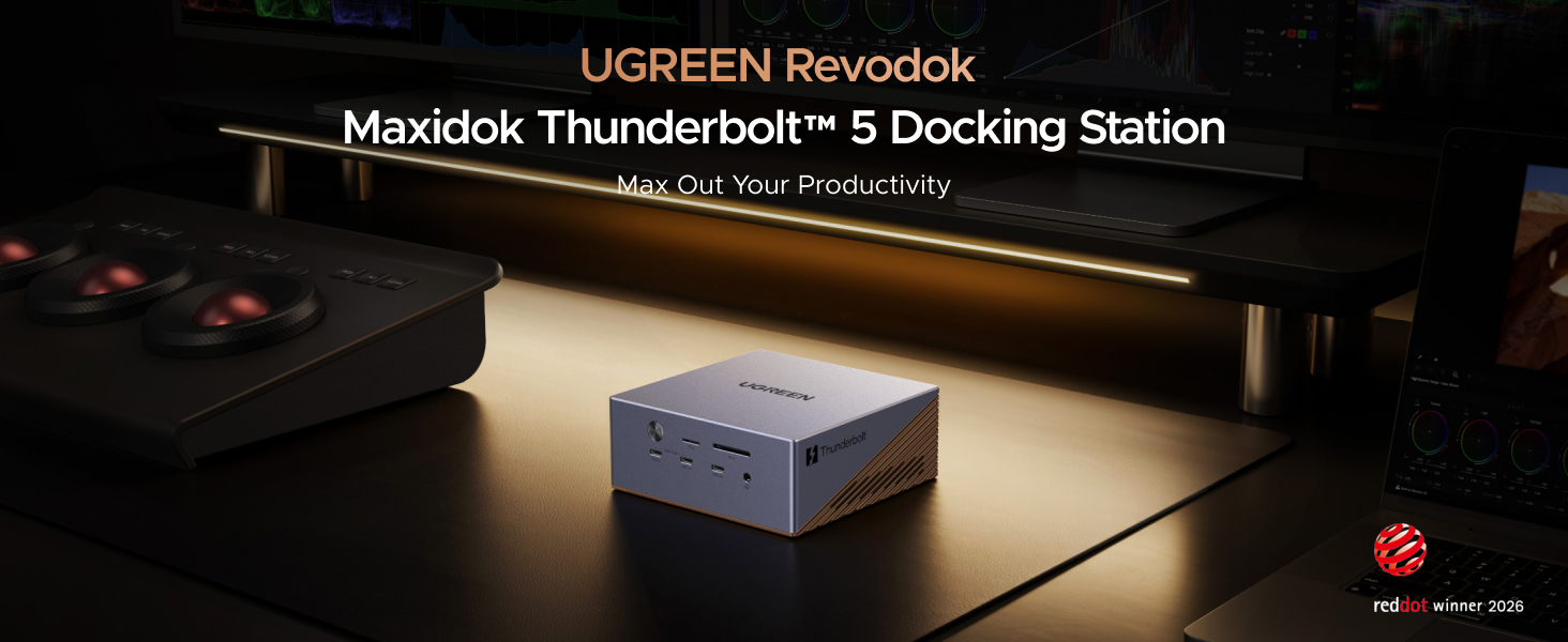 Amazon.com: UGREEN Maxidok Thunderbolt 5 Docking Station, 8TB M.2