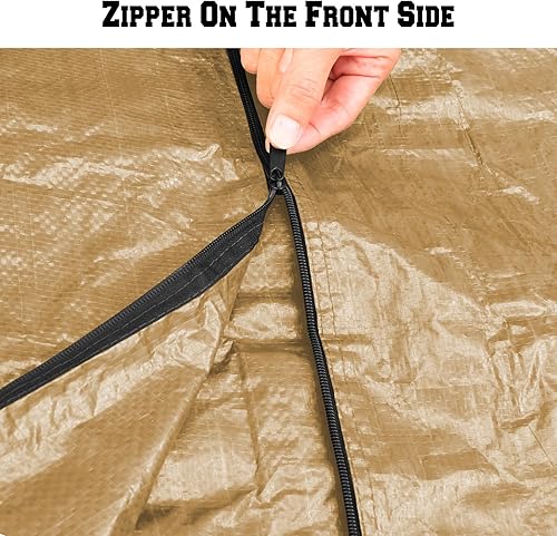 Miniatura 5 de BenefitUSA 3tres plazas hamaca cubierta Muebles al aire última intervensión Porche Protector, Bronceado